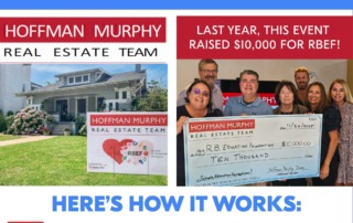 Thank you, Hoffman Murphy, for donating $25 to RBEF for every yard sign placed between March 6-17, 2026.