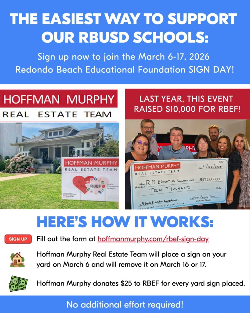 Redondo Beach Educational Foundation: Invest in Our Kids