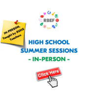 High School Summer Sessions In Person