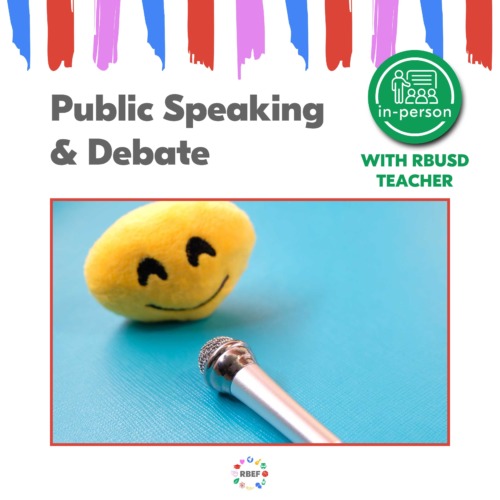RBEF Middle School Summer Session Public Speaking & Debate