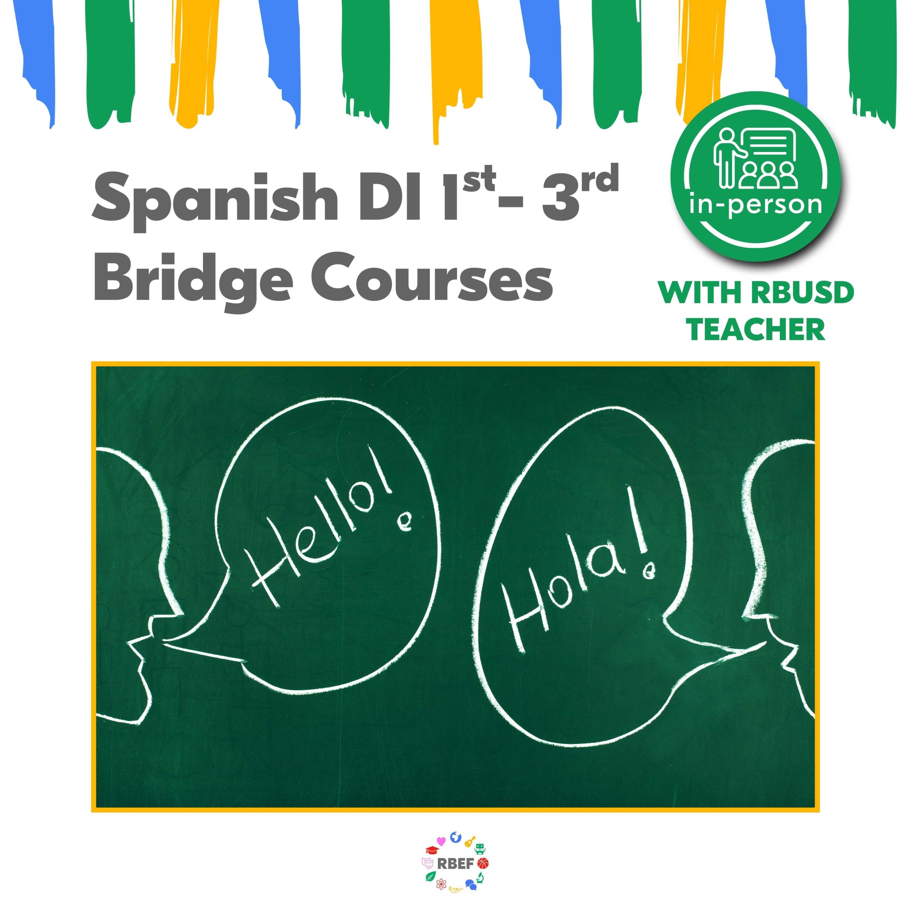 RBEF Elementary School Summer Session Spanish Dual Immersion 1st-3rd