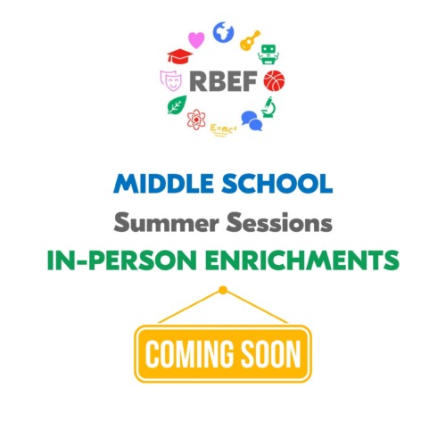 Middle School Summer Sessions
