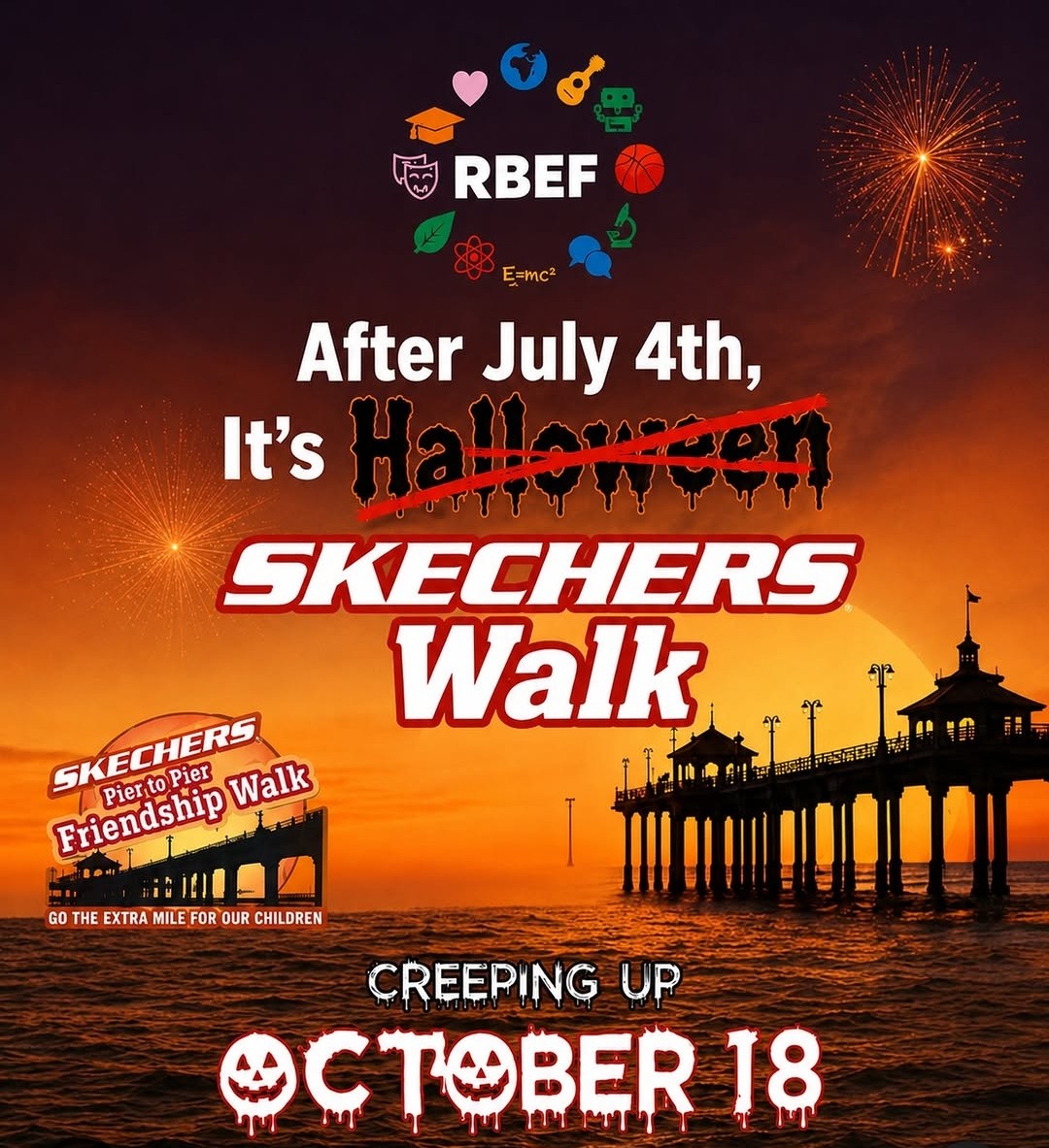 Register now for the Skechers Walk